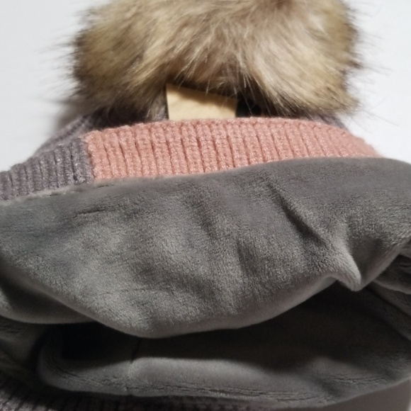 CC Kids Beanie Wear a Smile. Purple/Lavender - Picture 2 of 6